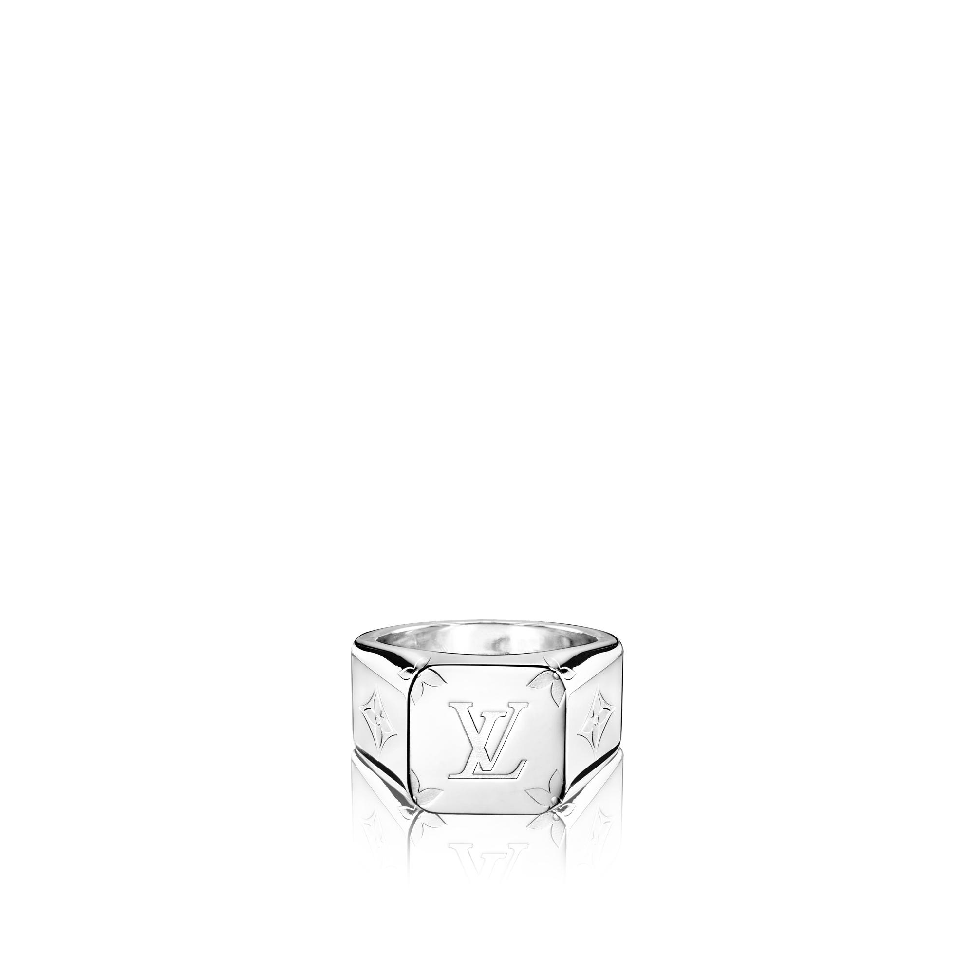 Monogram signet ring - 1