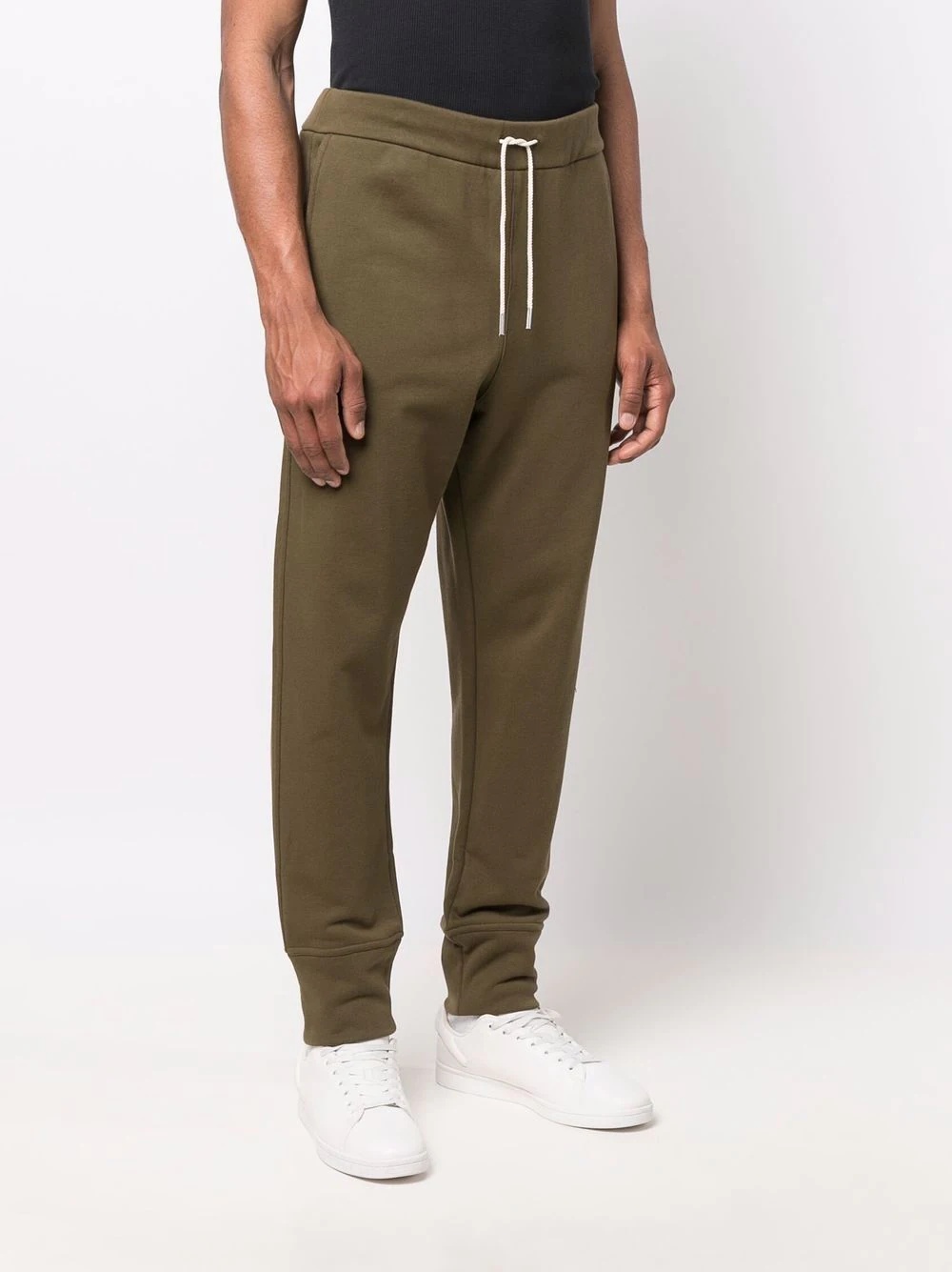 drawstring-waist track pants - 3