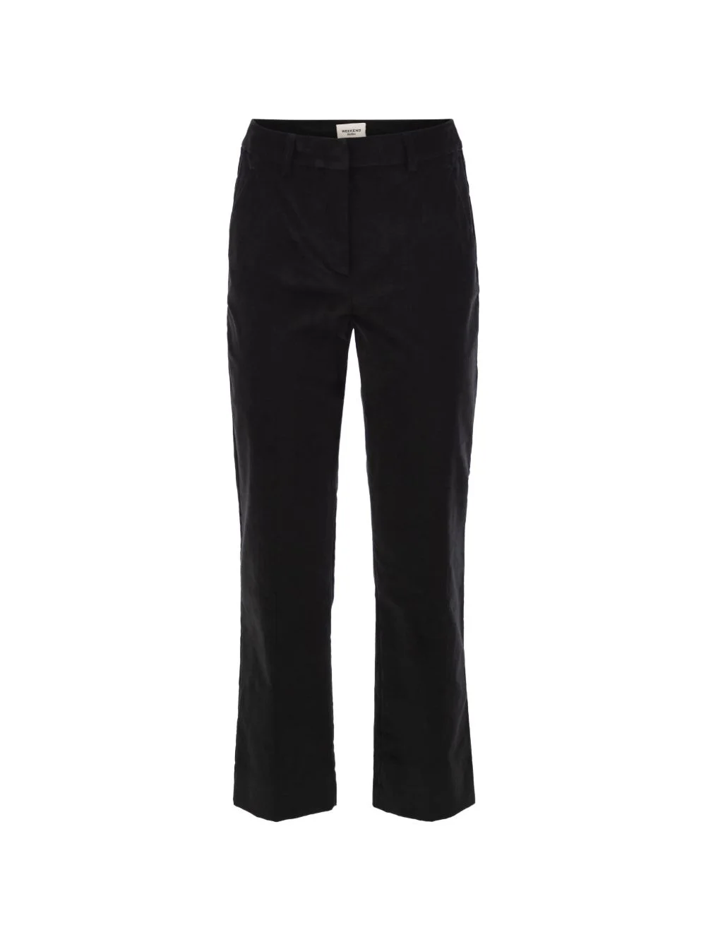 velvet cigarette trousers - 1