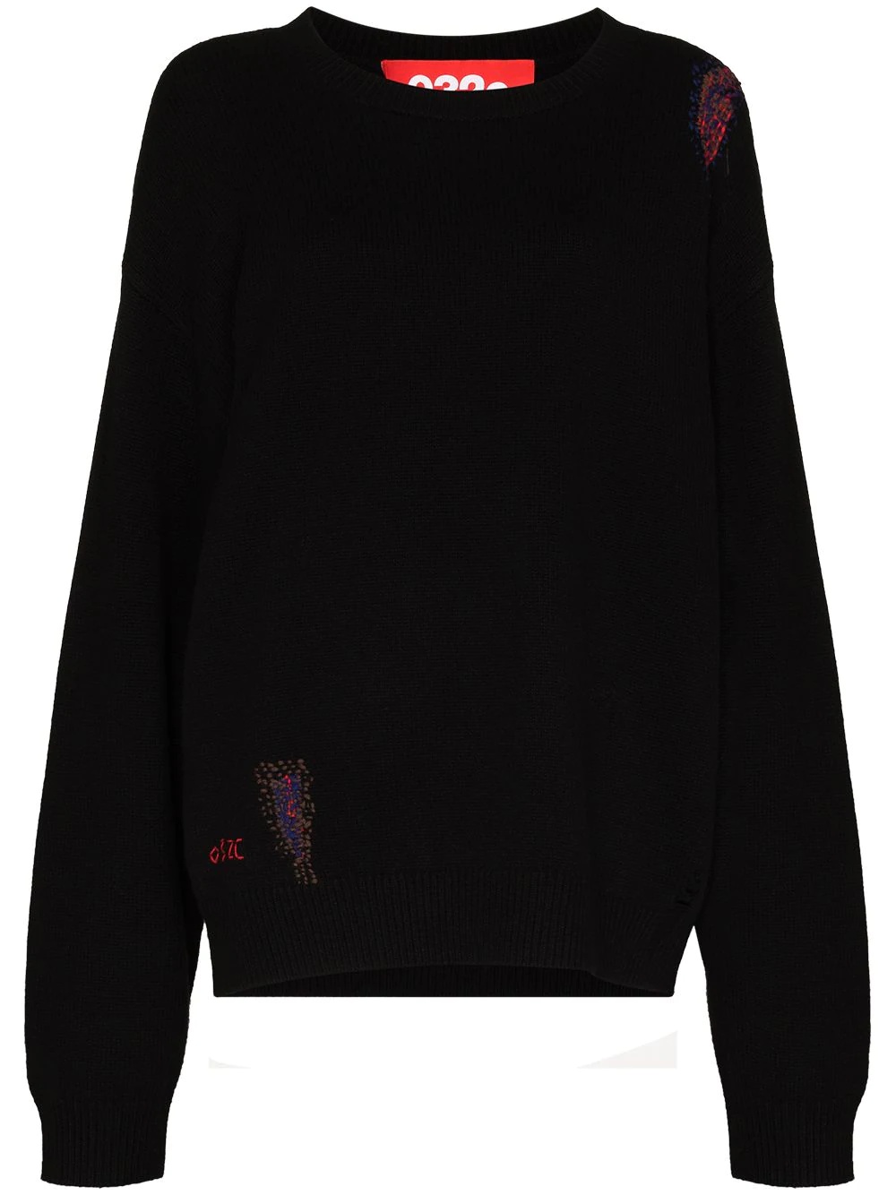 Hand Repaired crew-neck jumper - 1