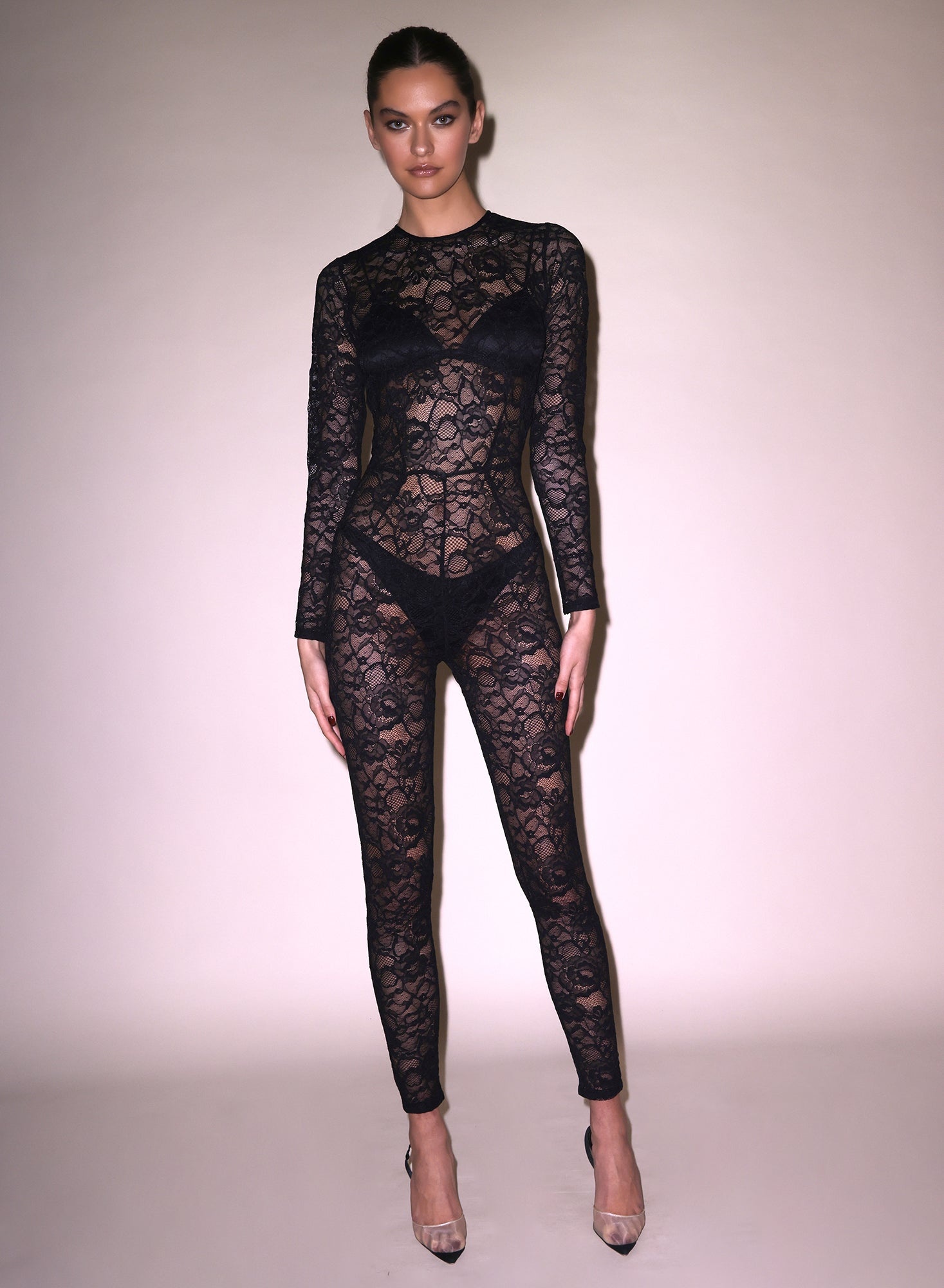 Lace Catsuit - 4