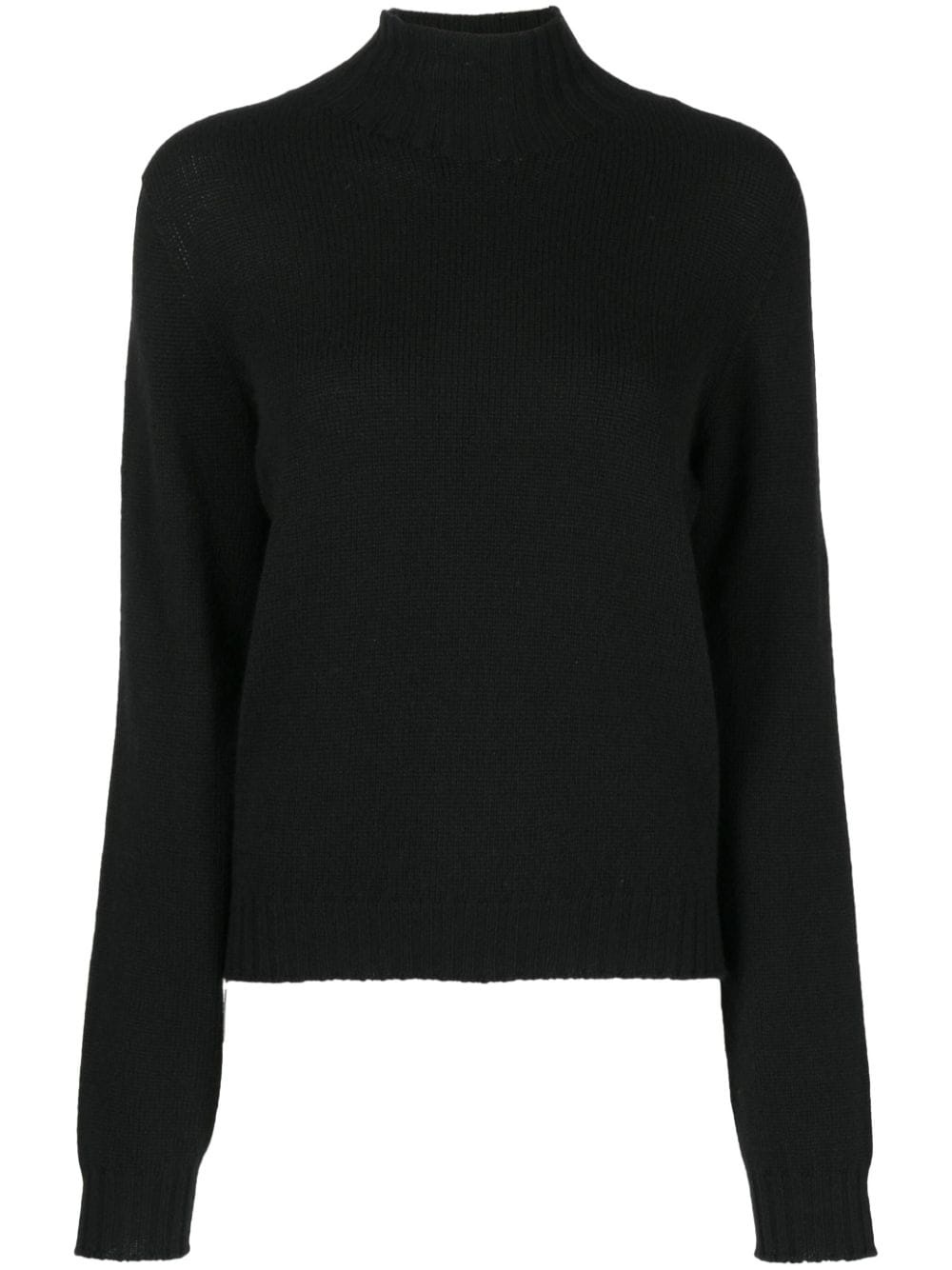 Kensington high-neck cashmere top - 1