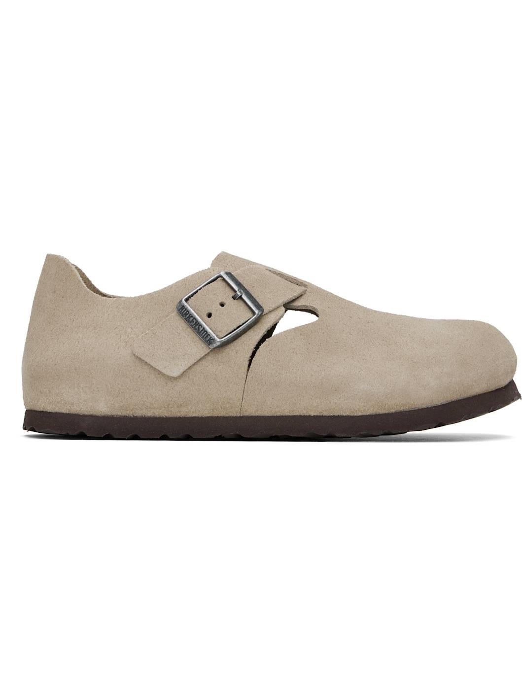 Taupe Narrow London Loafers - 1