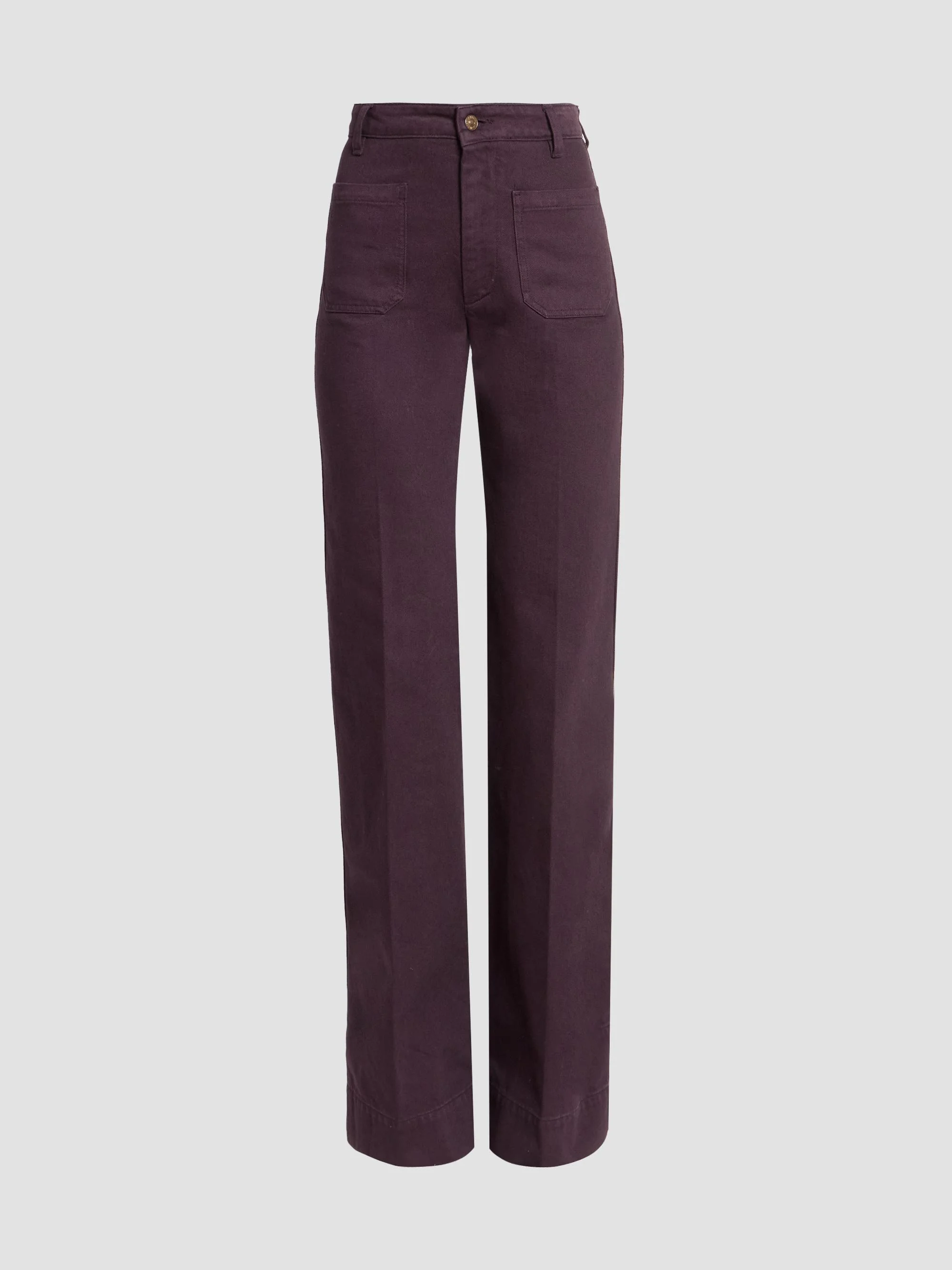 Women's Alina Wide-Leg High-Rise Jeans - Acai - 1