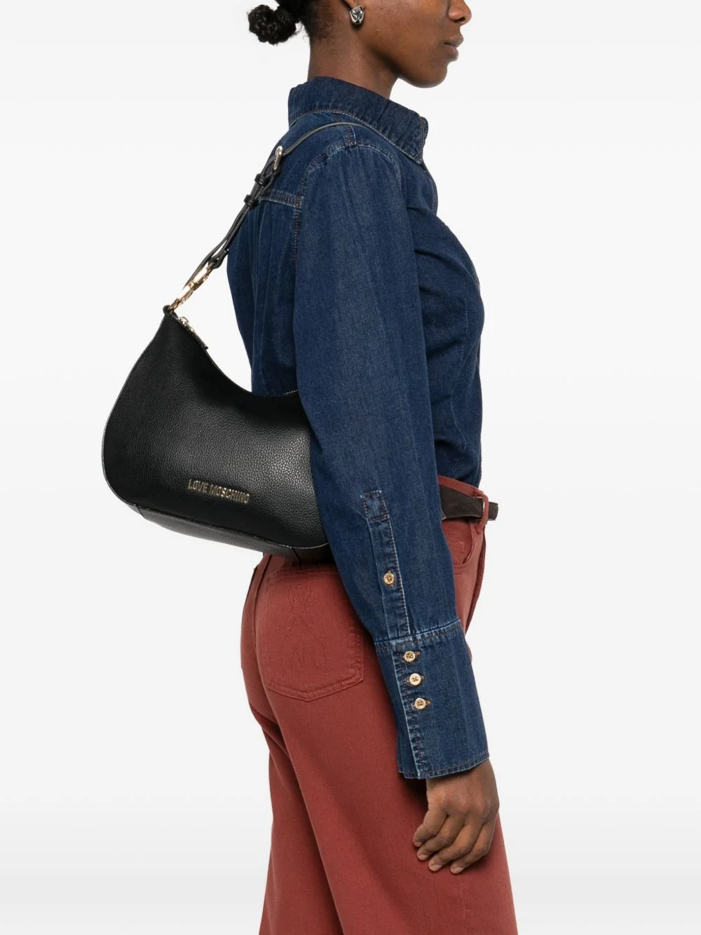 chain strap shoulder bag - 1