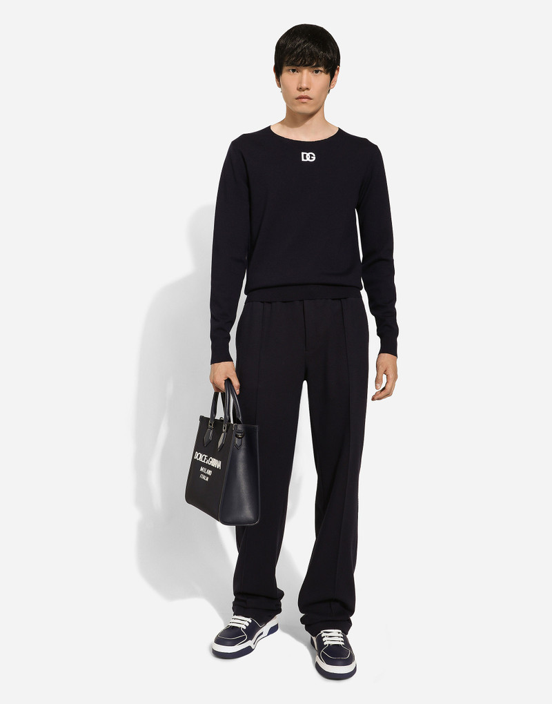 Stretch jersey jogging pants 5