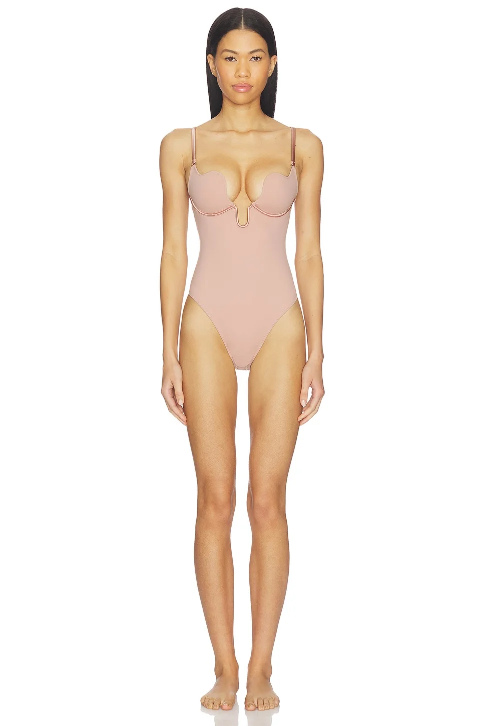Le Stretch U-plunge Bodysuit - 1
