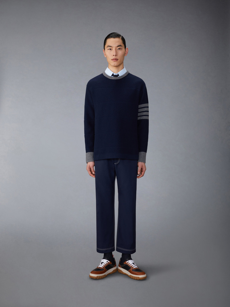 pointed-collar cotton shirt 6