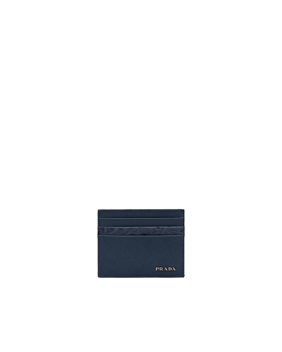 Saffiano and crocodile leather card holder - 1