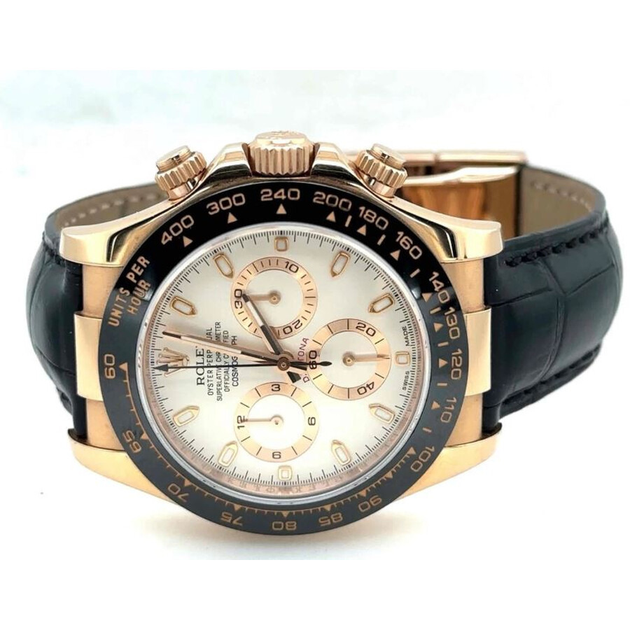 Pre-owned Rolex Cosmograph Daytona Chronograph Ivory Dial Men's Watch 116515 ln-0041 - 5