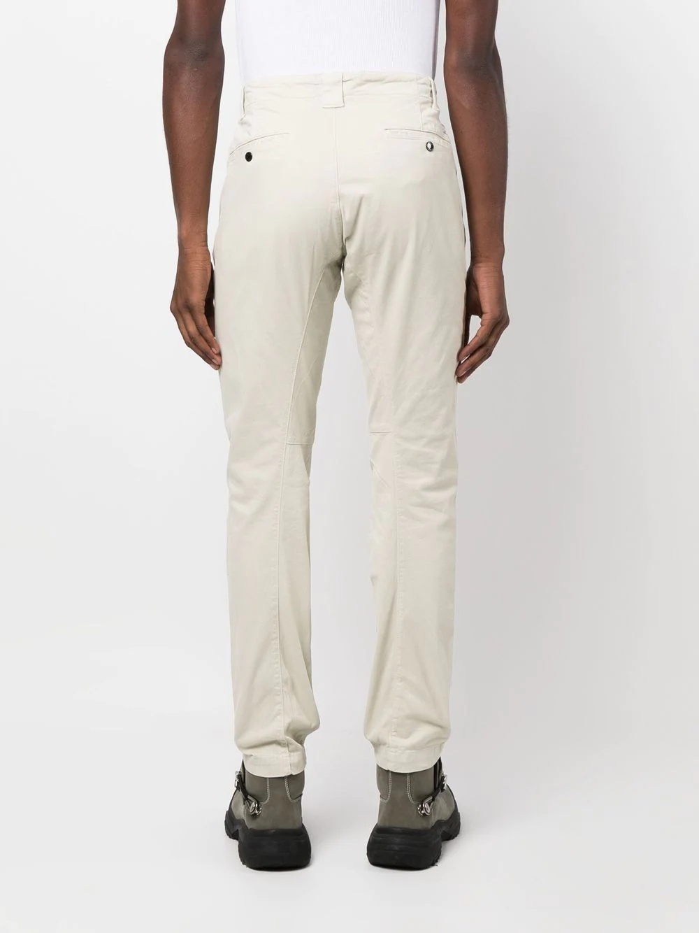 logo-patch panel-detail trousers - 4