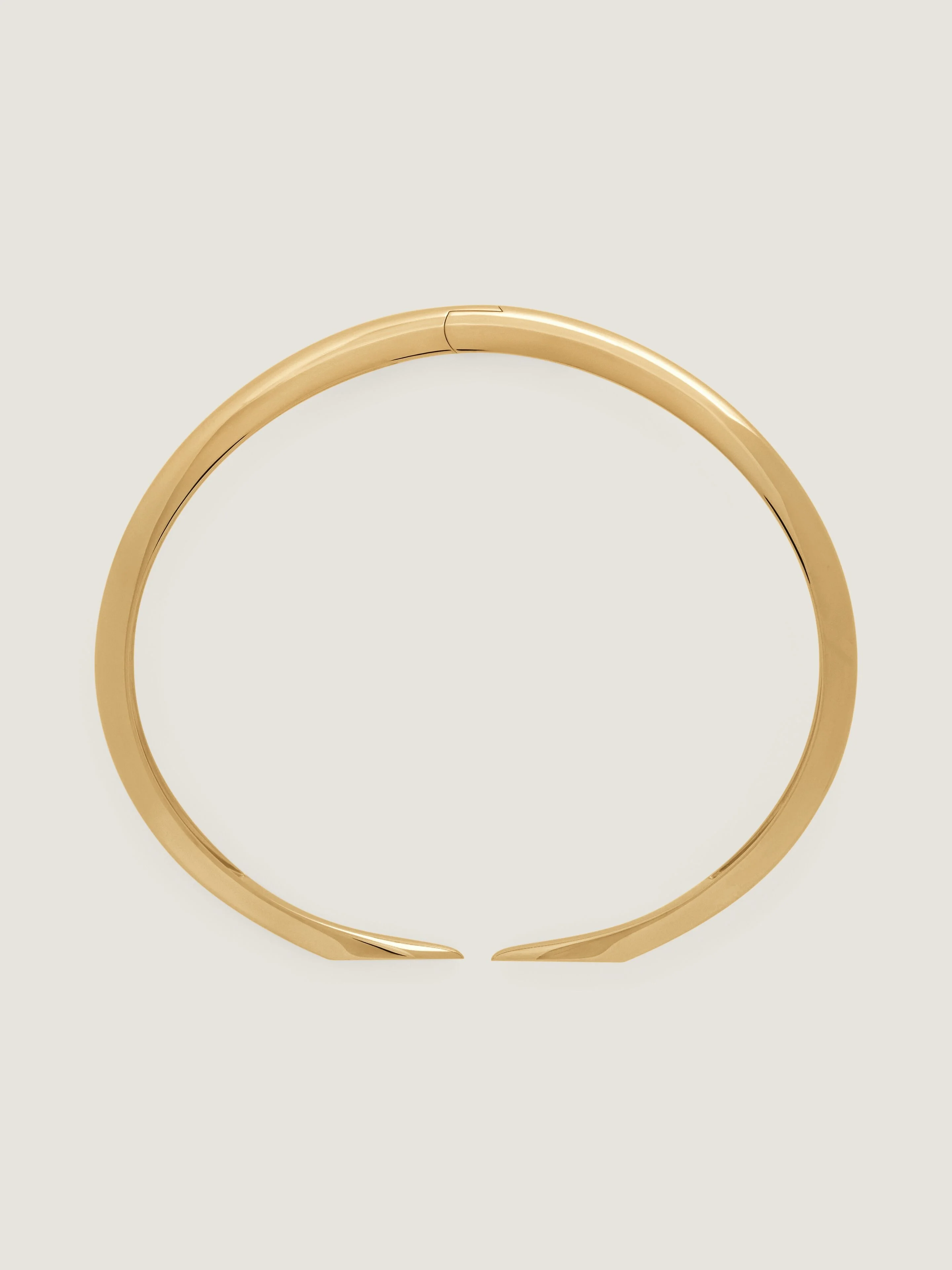 PINCH TORQUE NECKLACE IN METAL - 1
