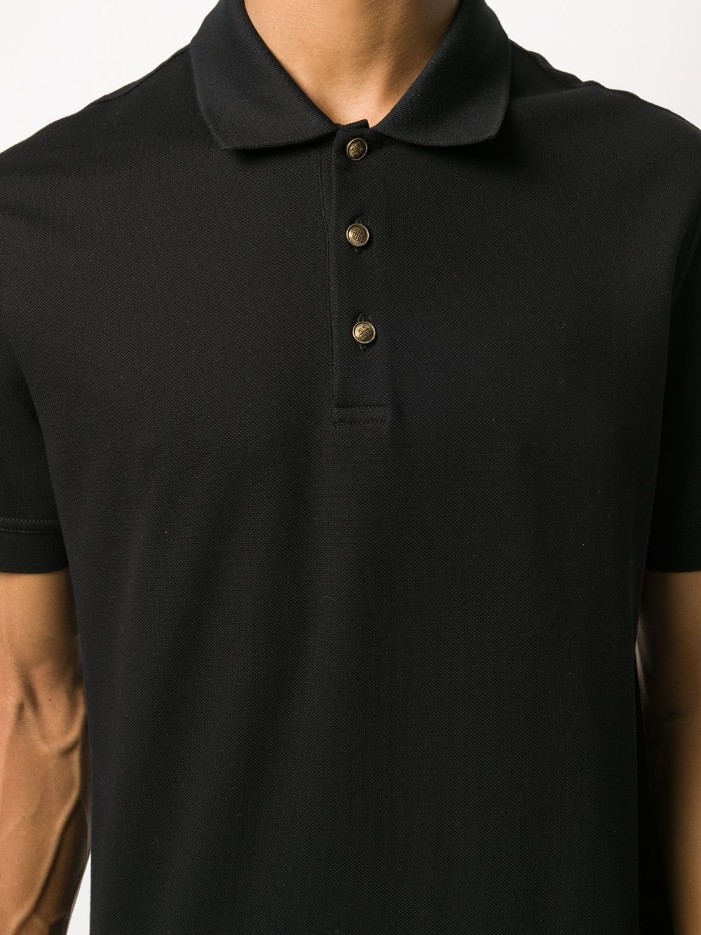 logo-button polo shirt - 5