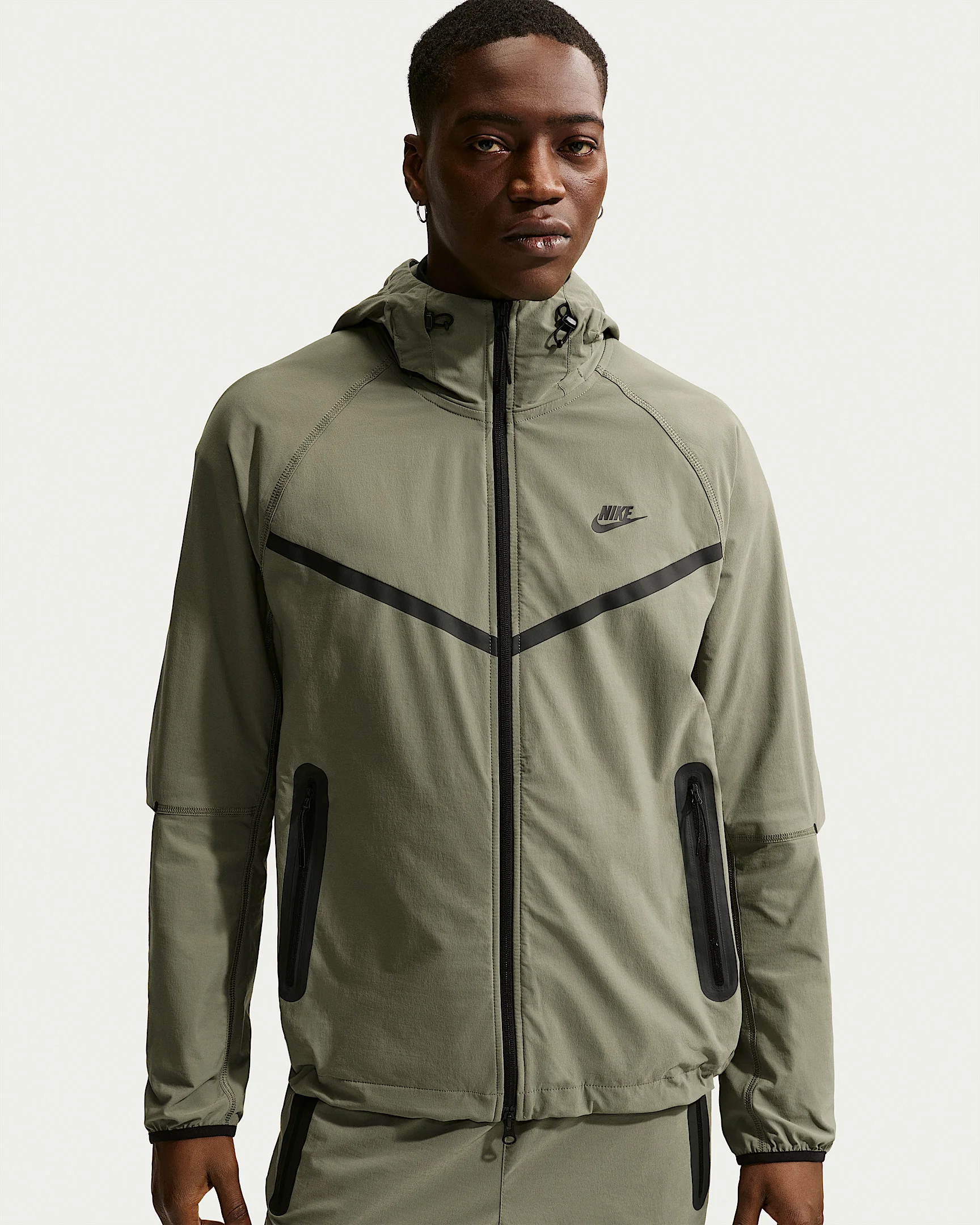 Nike Tech Men's Dri-FIT Woven Full-Zip Windrunner Jacket - 1