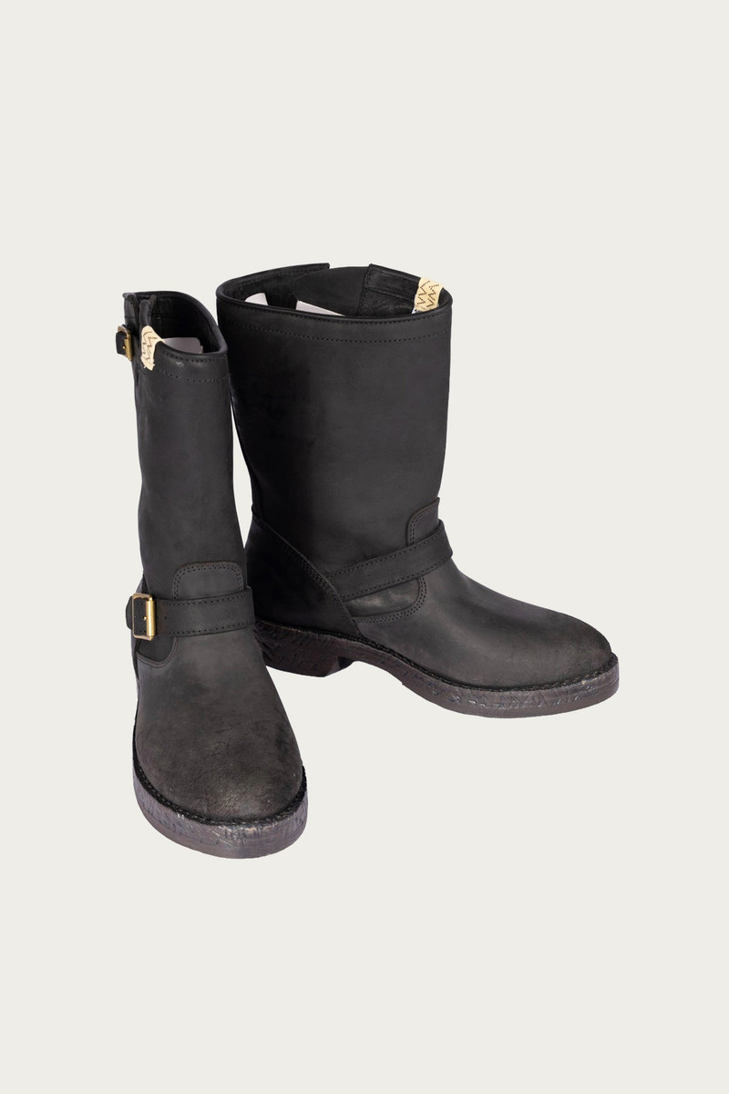 visvim T.W.O Boots-Folk - Black outlook