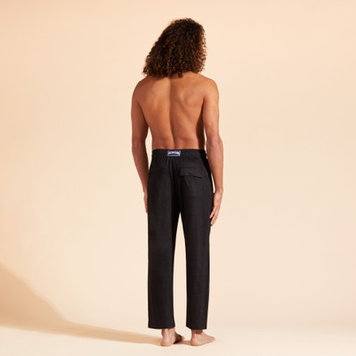 Vilebrequin Unisex Linen Pants Solid outlook