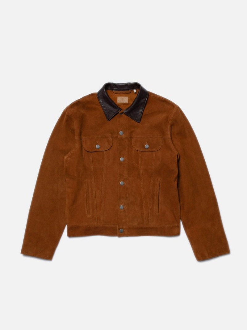 Danny Suede Jacket Tobacco 1