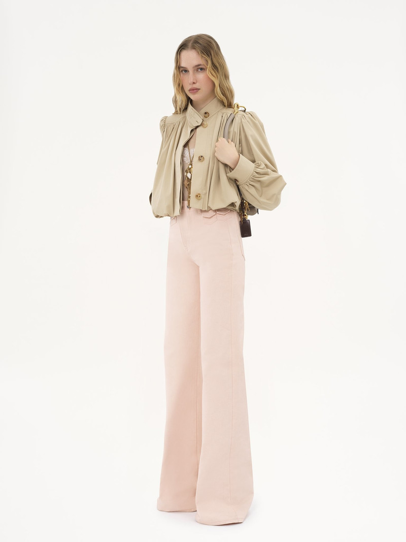 HIGH-RISE FLARE JEANS IN 데님 3