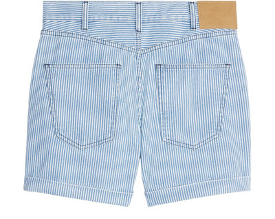 CELINE Suzanne shorts in cotton hickory outlook