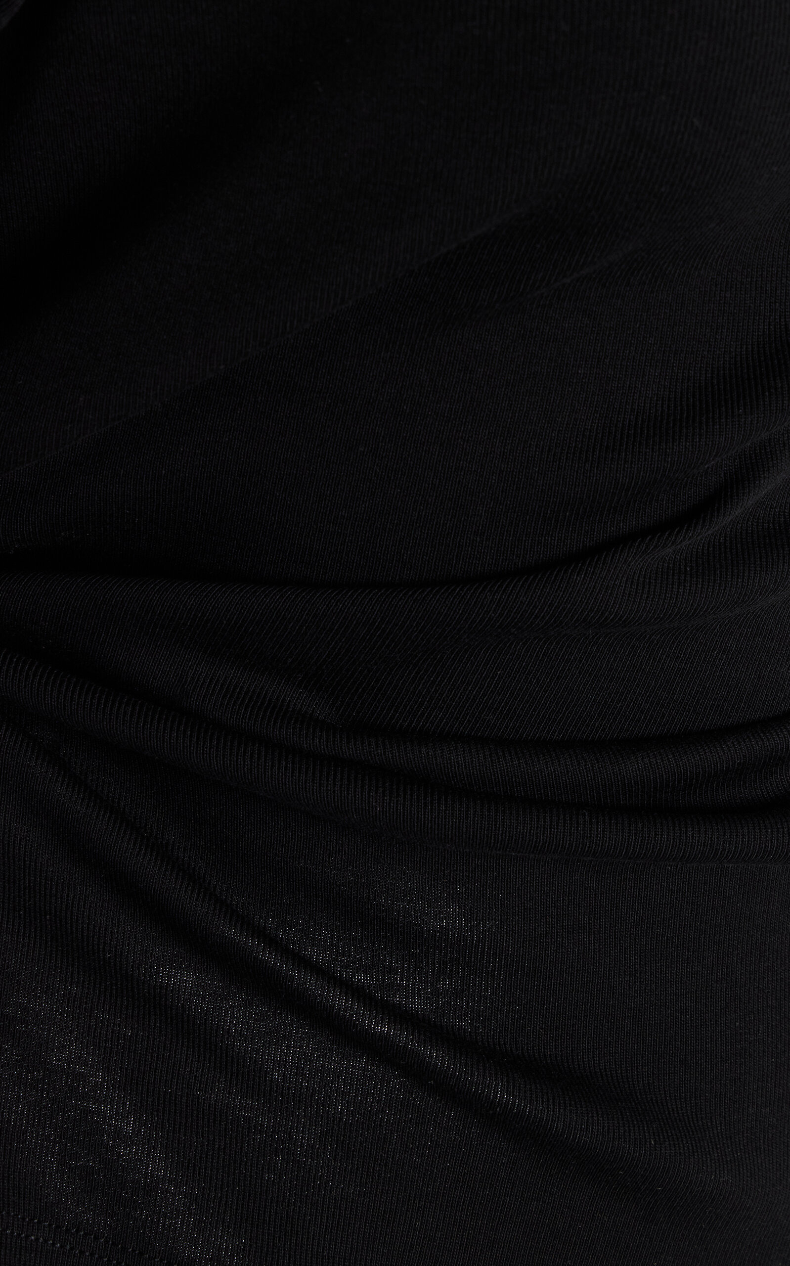 Exclusive Steffi Boat Neck Organic Cotton Top black - 5