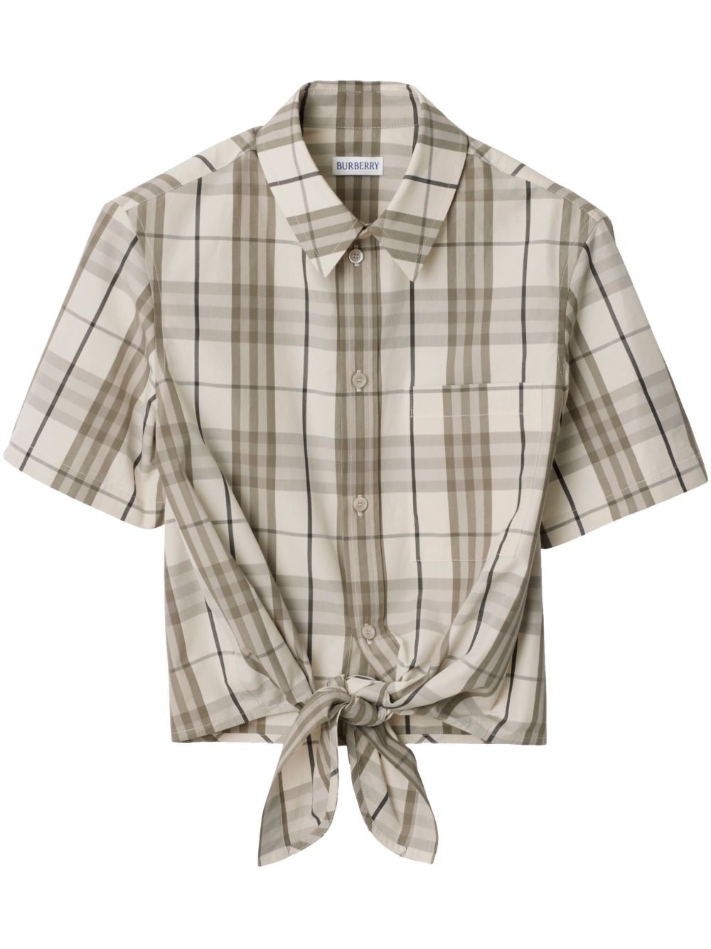 checked shirt - 1