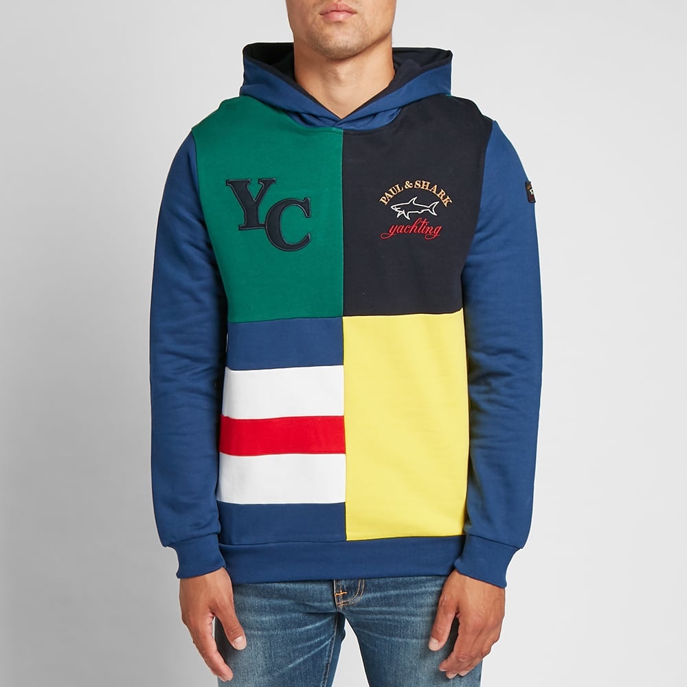 Paul & Shark Harlequin Popover Hoody - 6