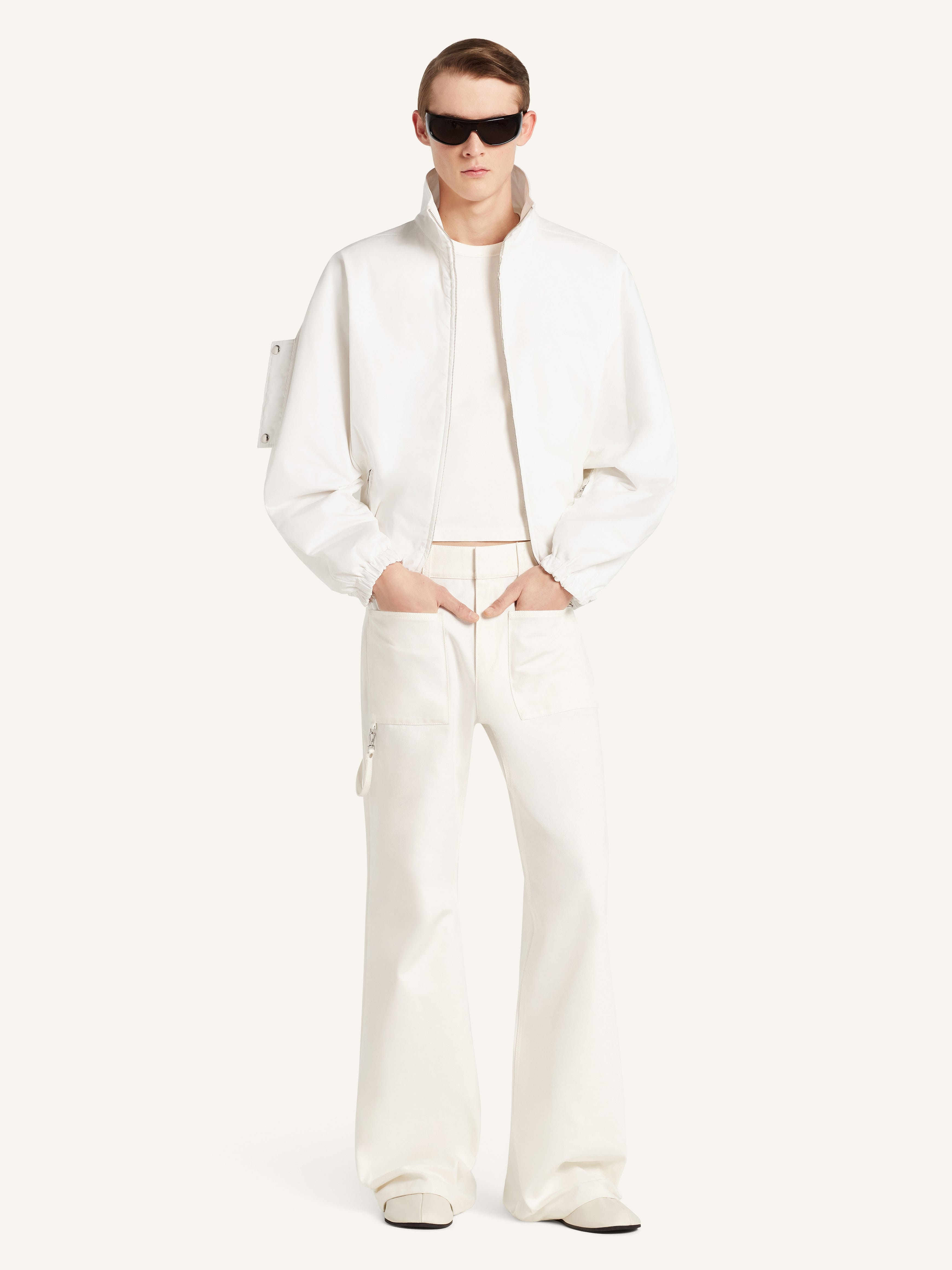 EMBROIDERED COTTON BOMBER - 2