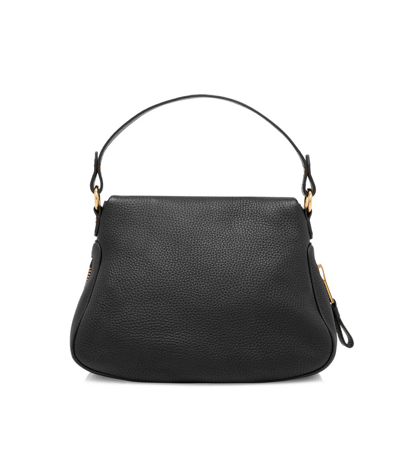 GRAIN LEATHER JENNIFER MEDIUM DOUBLE STRAP BAG 3