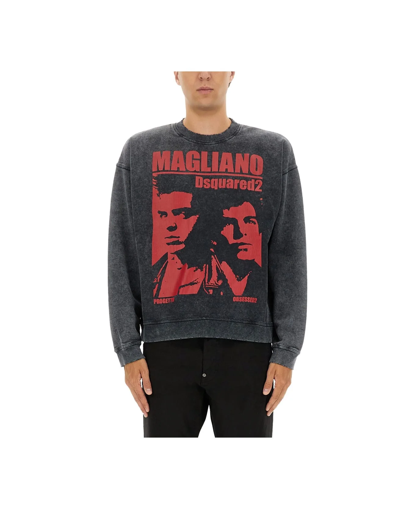 Sweatshirt With Print - 1