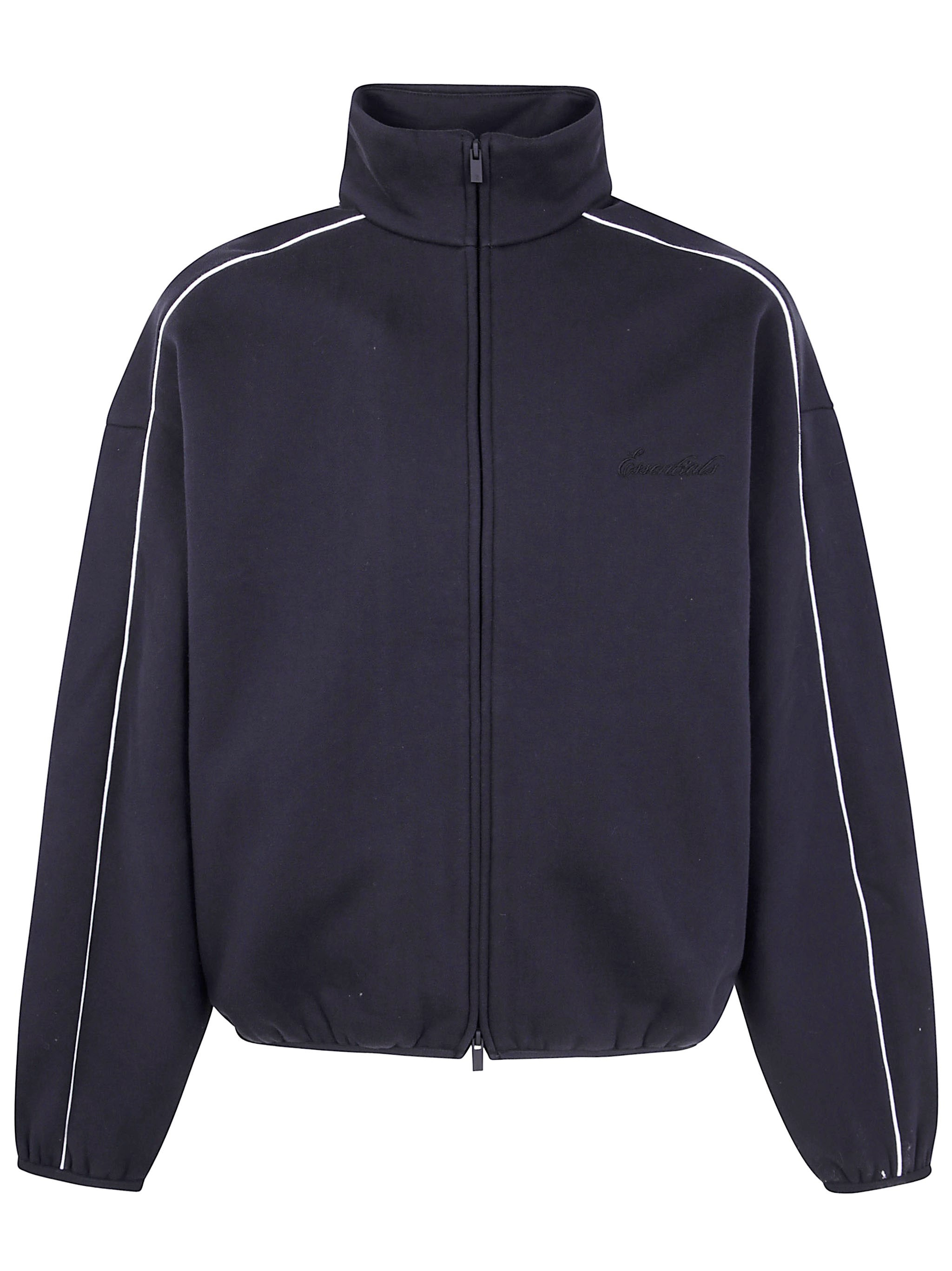 Introducing the MODERN FIT FLEECE TRACK JACKET by FEAR OF GOD ESSENTIALS, a quintessential piece in  - 1