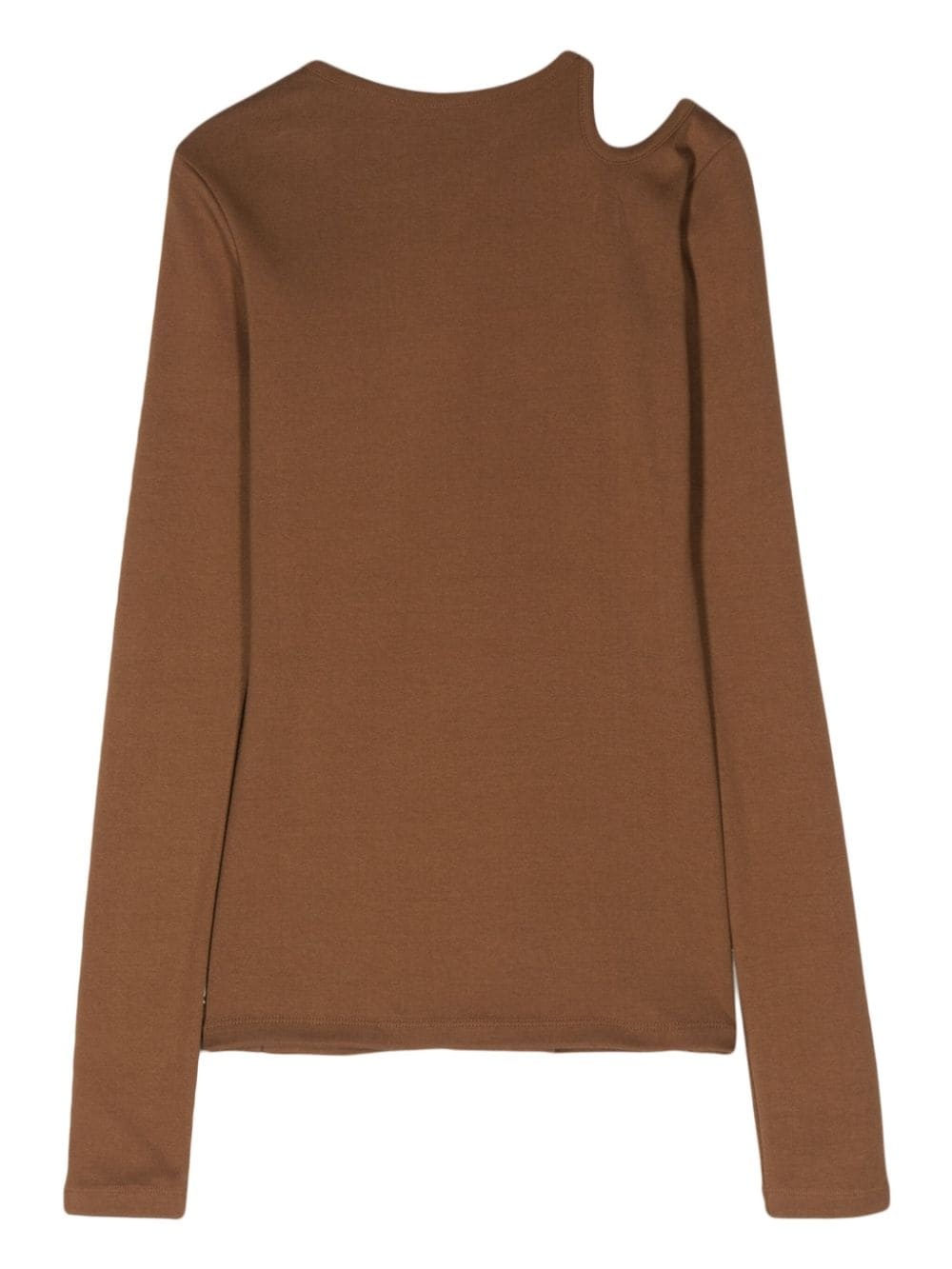 cut-out detail top - 2