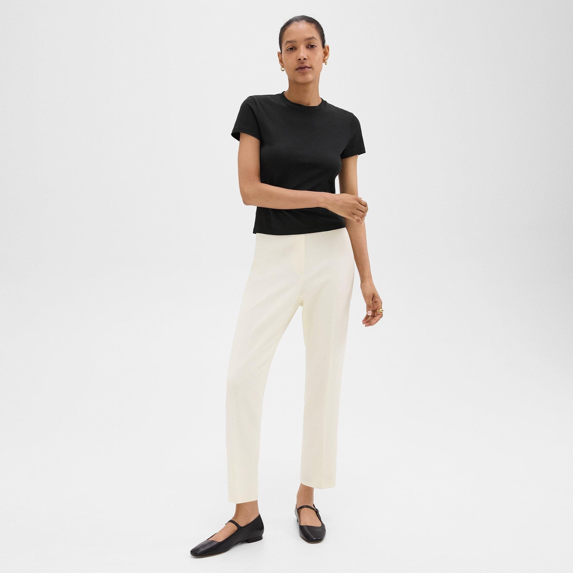 Treeca Pull-On Pant in Admiral Crepe - 2