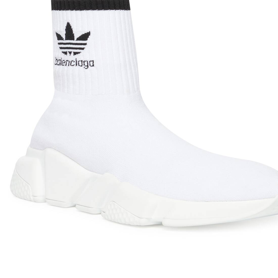Men's Balenciaga / Adidas Speed Sneaker in White - 7