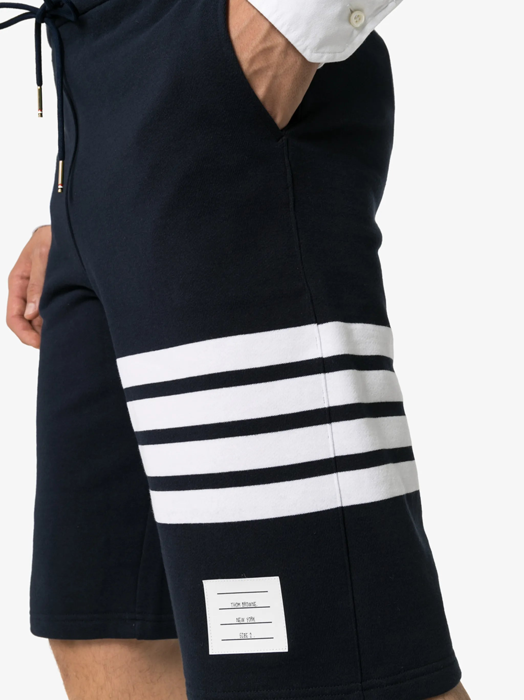 Engineered 4-Bar jersey track shorts - 5