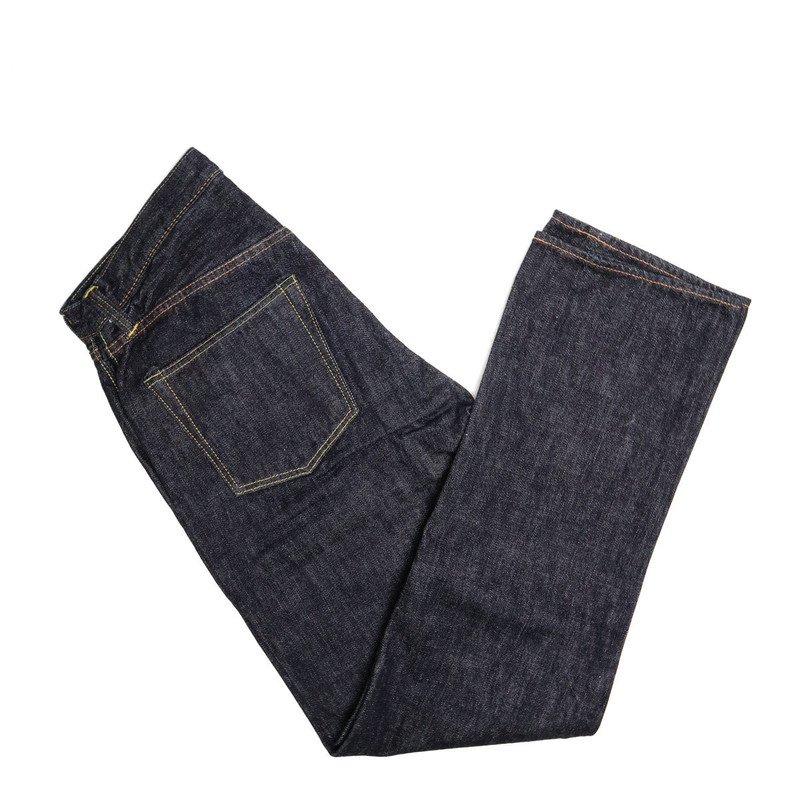 FULLCOUNT 1101XXW Straight Selvedge Denim 15.5oz One Wash Indigo outlook