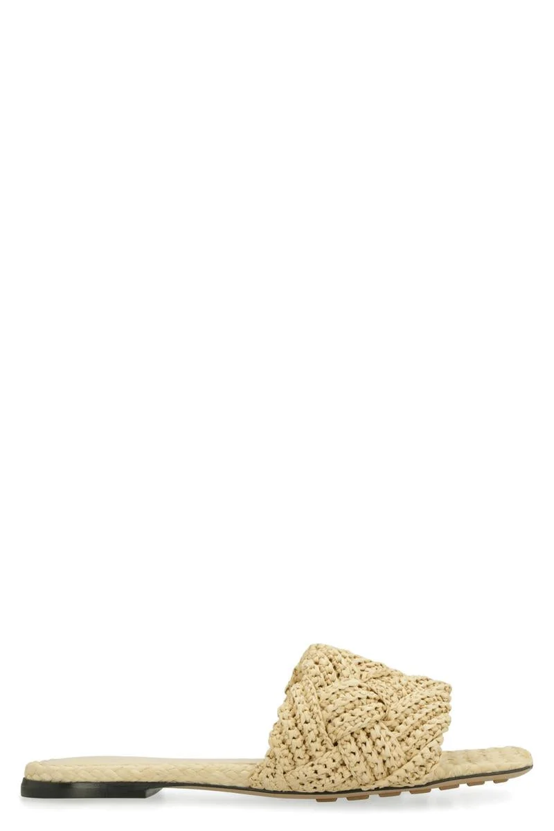 BOTTEGA VENETA LIDO FLAT SANDALS - 1
