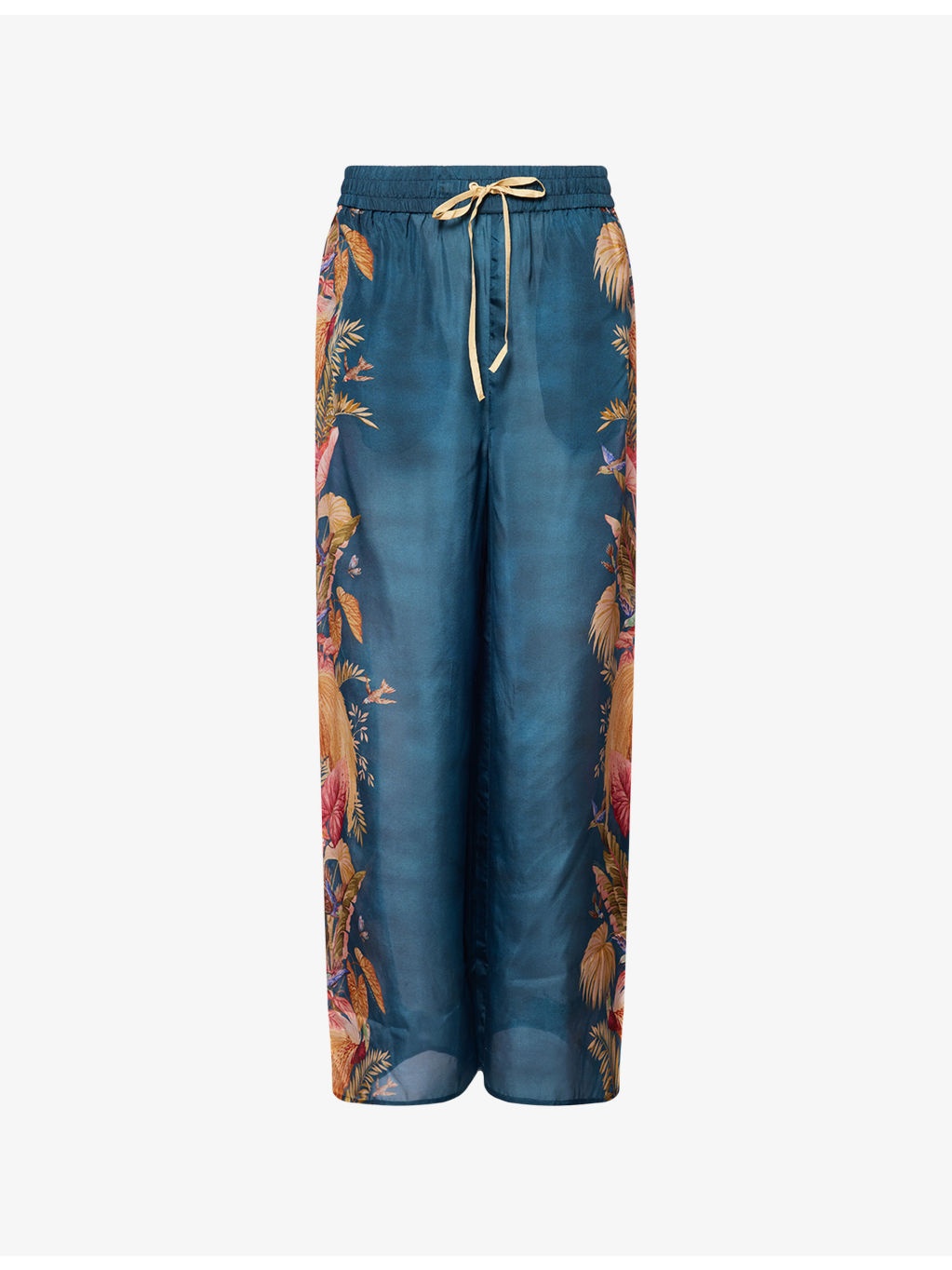 Ascension Relaxed-Fit Silk Trousers - 1