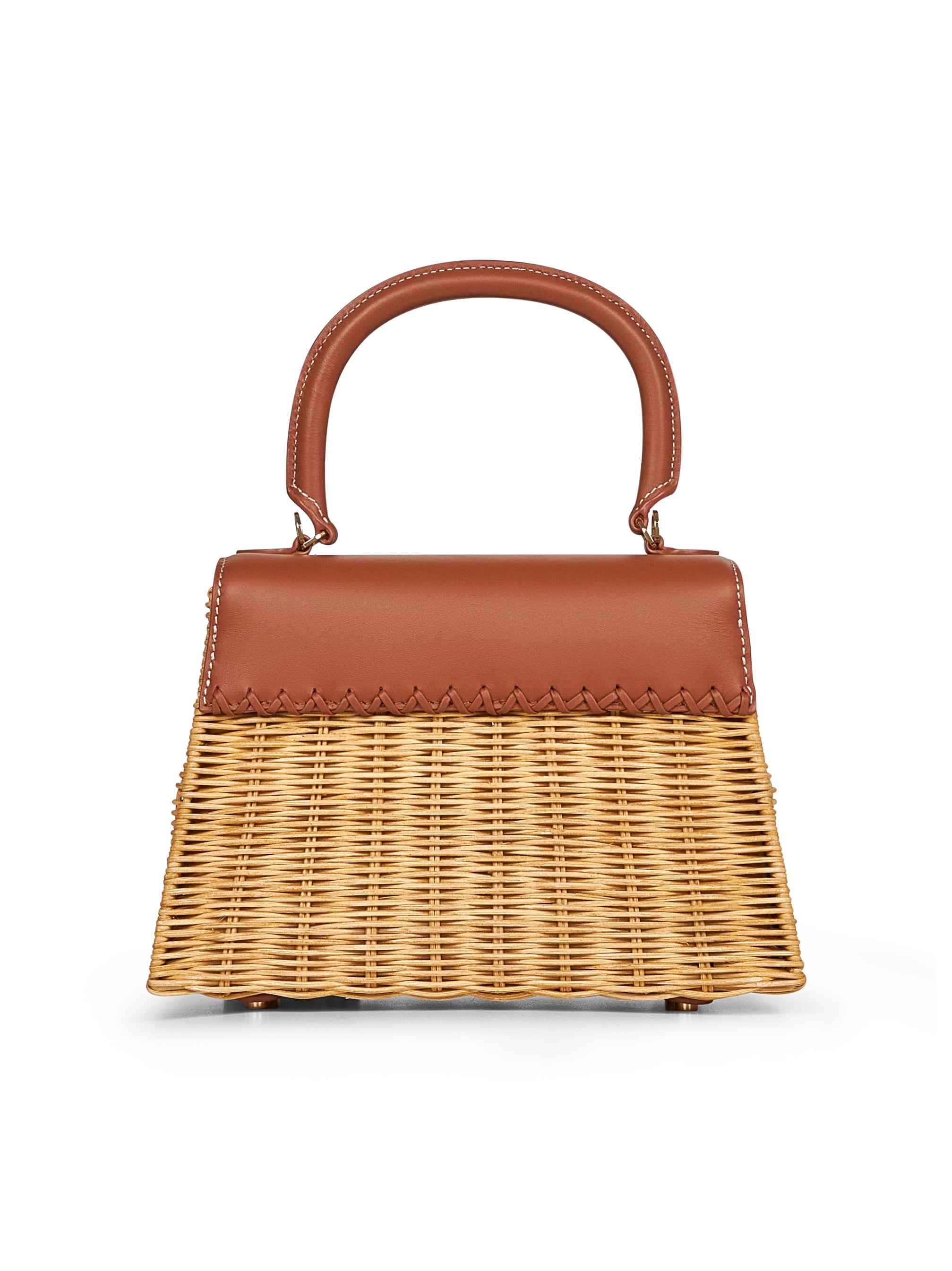 Beige Mini Bow handbag - 2
