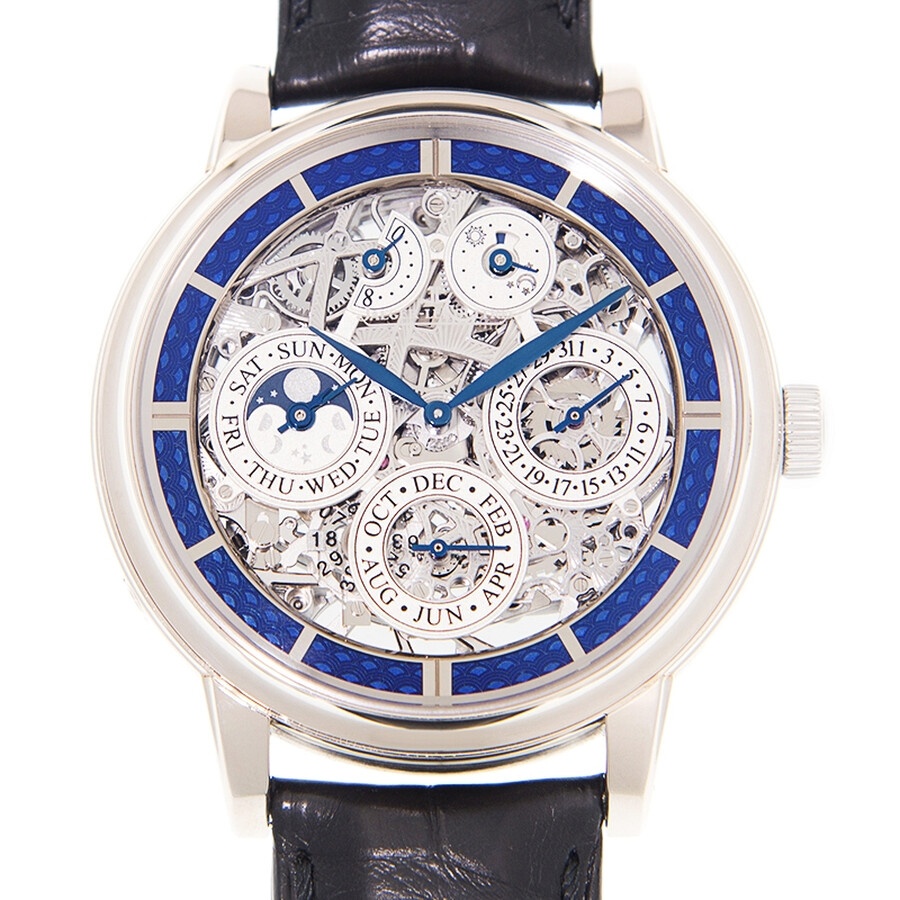 Jaeger LeCoultre Master Grande Tradition Skeleton Dial Men's Watch Q50635SQ - 1