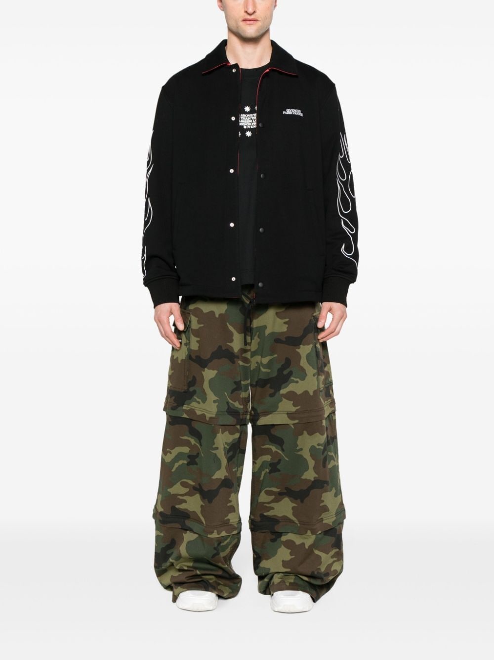 reversible jersey shirt jacket - 2