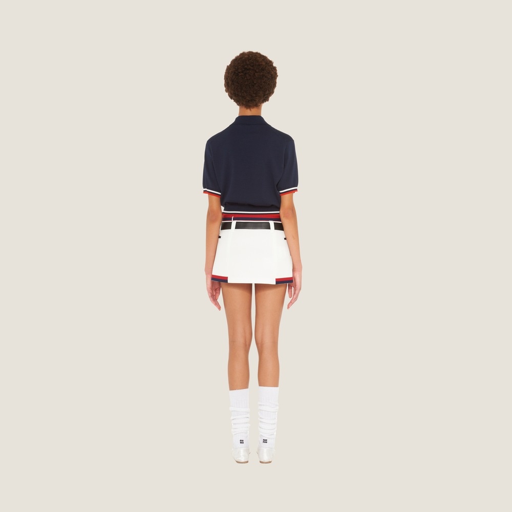 Jersey miniskirt - 2