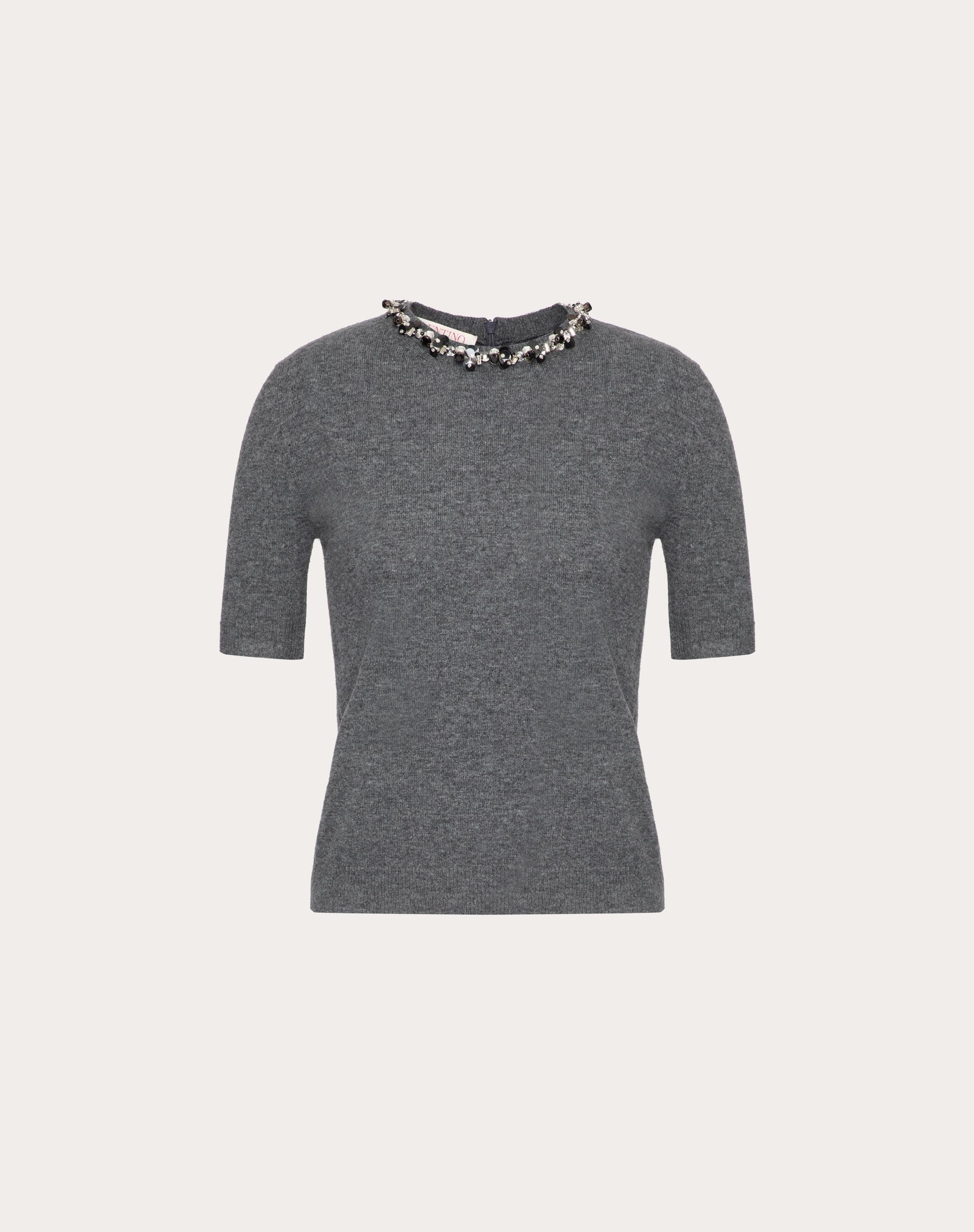 EMBROIDERED WOOL SWEATER - 1