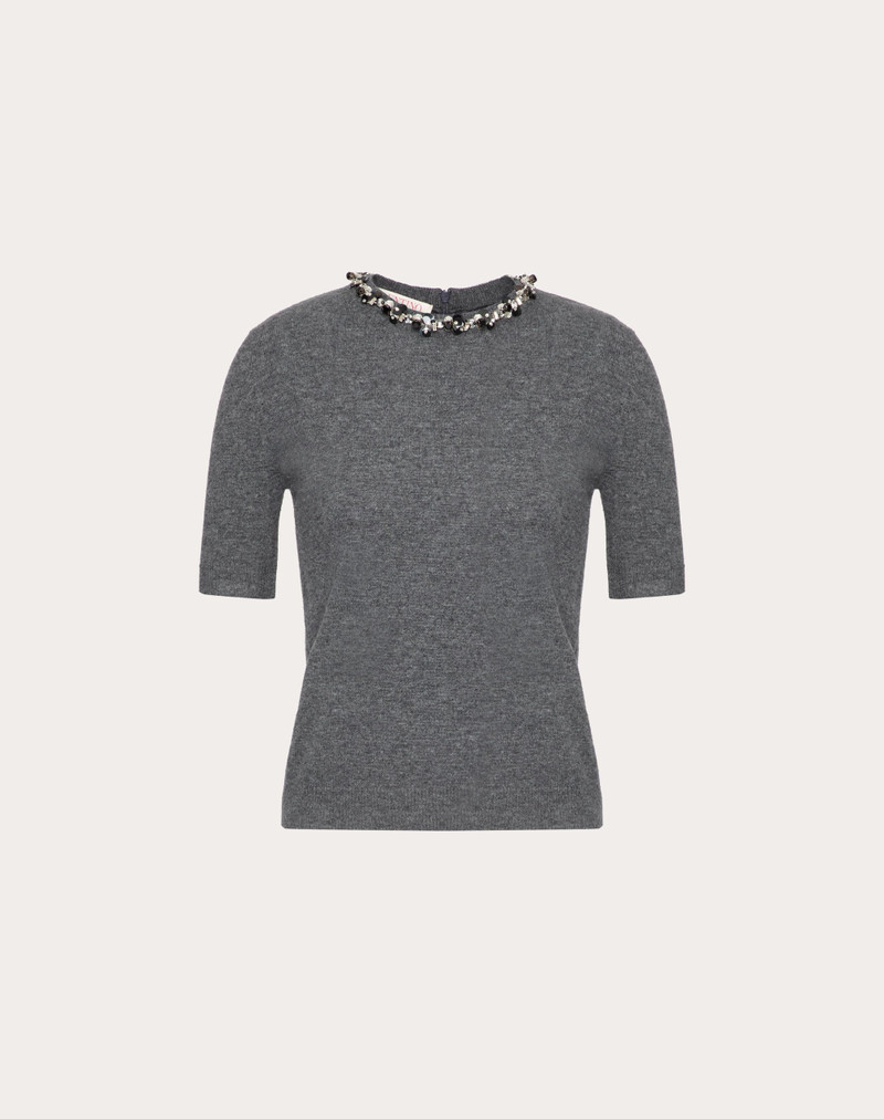 EMBROIDERED WOOL SWEATER 1