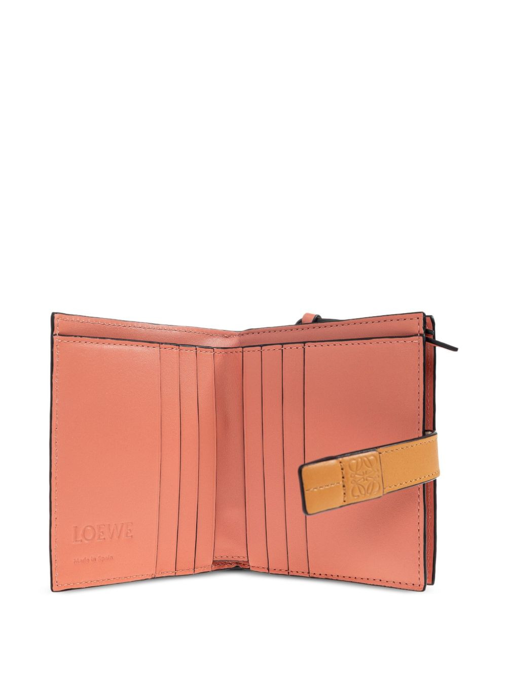 strap-detail leather wallet - 4
