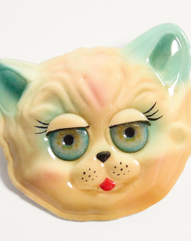 LE CHAT DE LA MAISON PLASTIC BROOCH 3