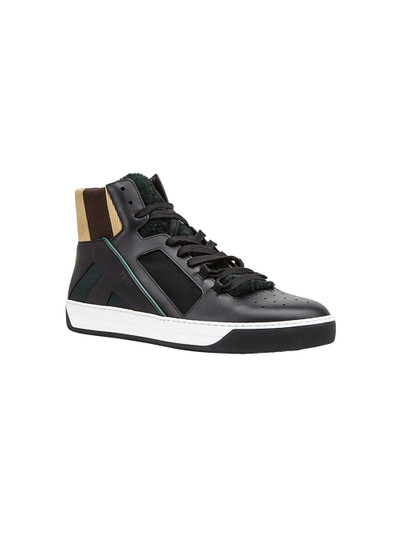 FENDI lace-up high-top sneakers outlook