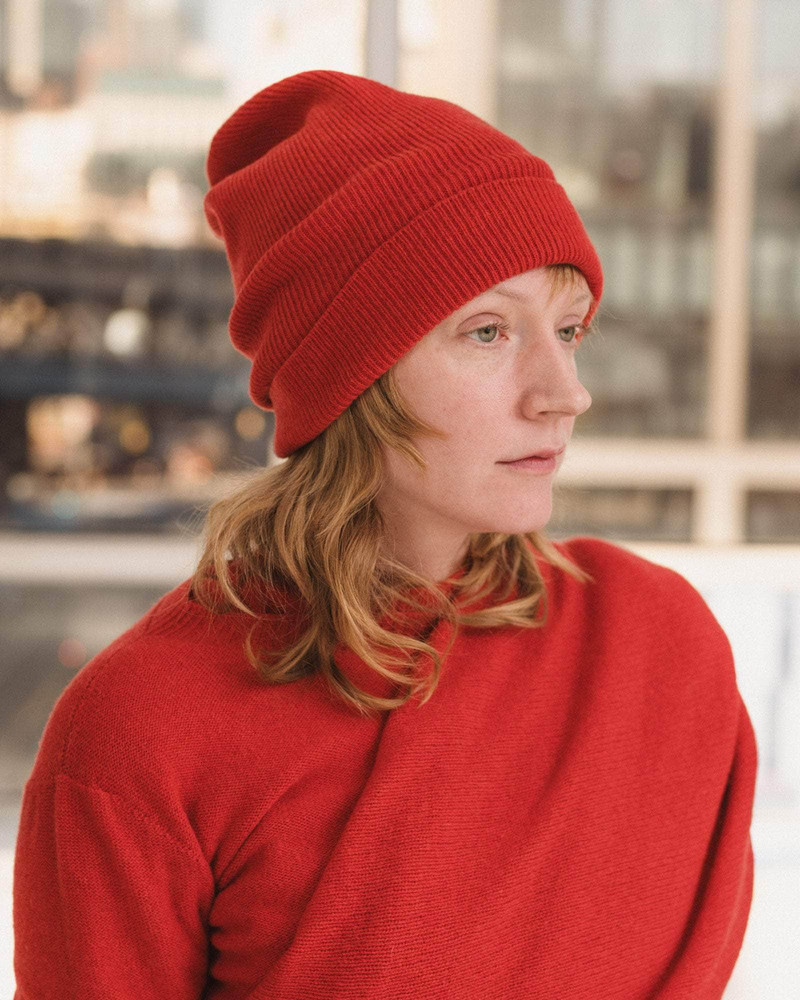 Whit Beanie - Recycled Cashmere 1