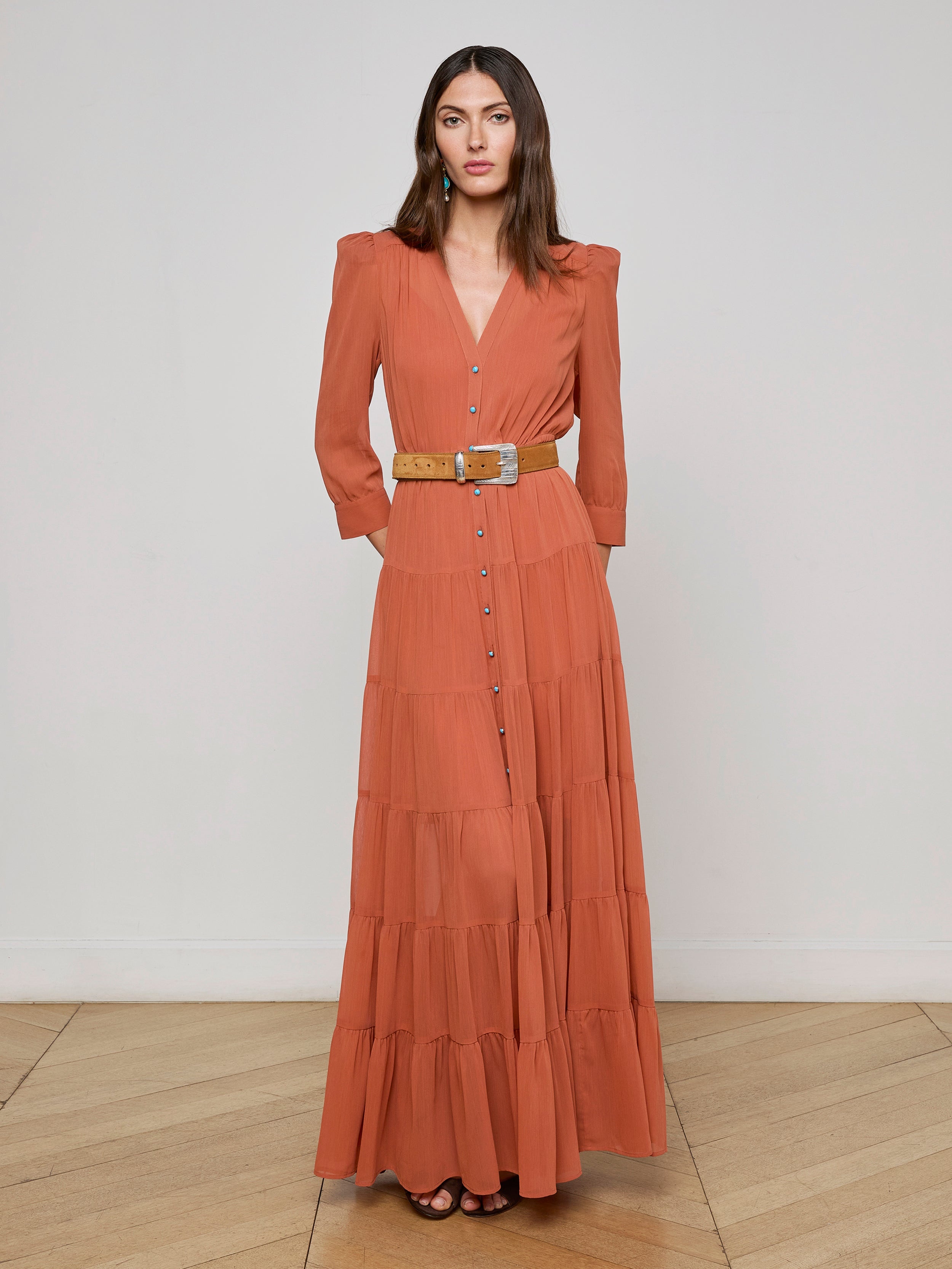 Seraphina Tiered Maxi Dress - 2