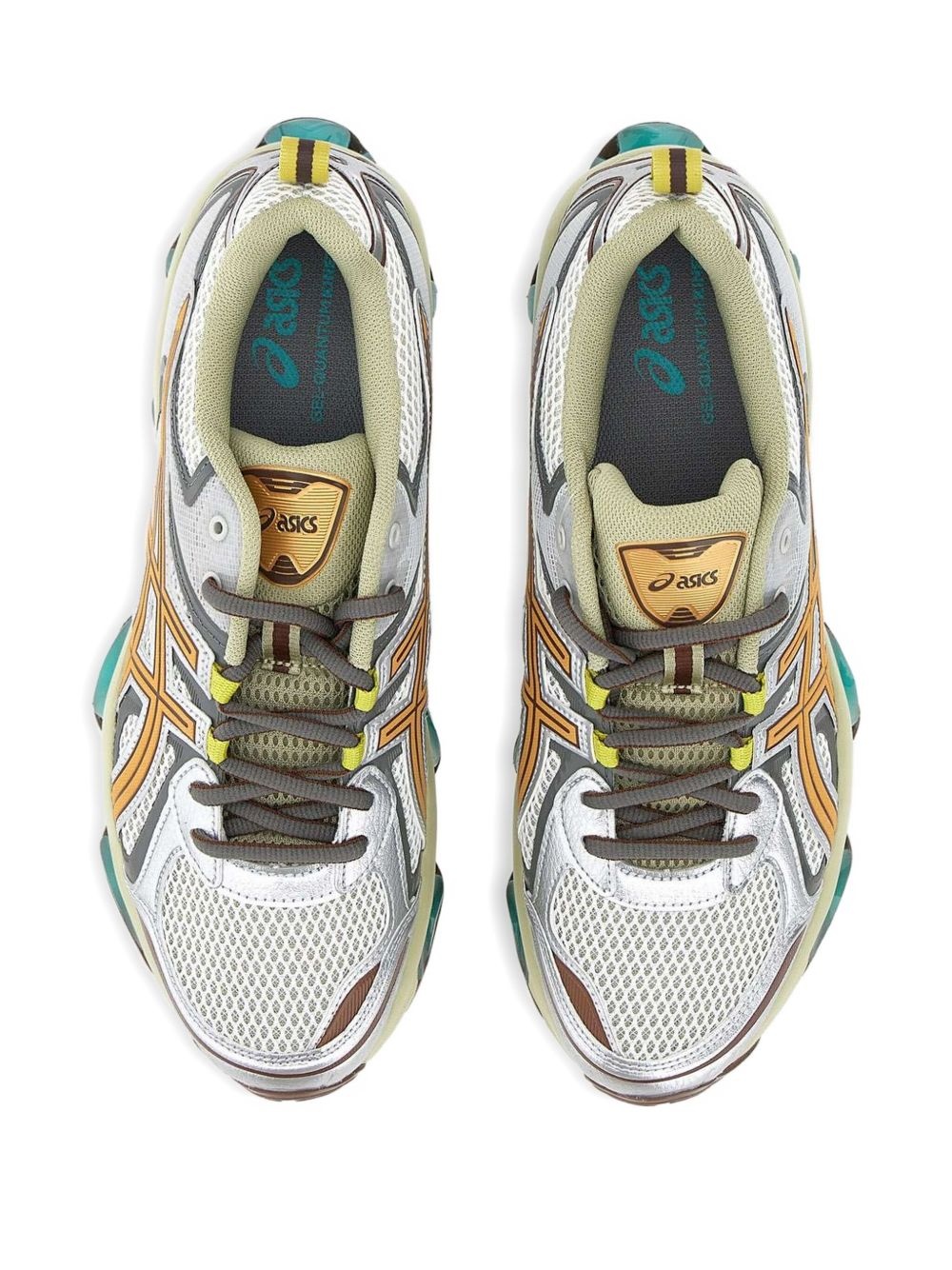 mesh panelled running sneakers - 5