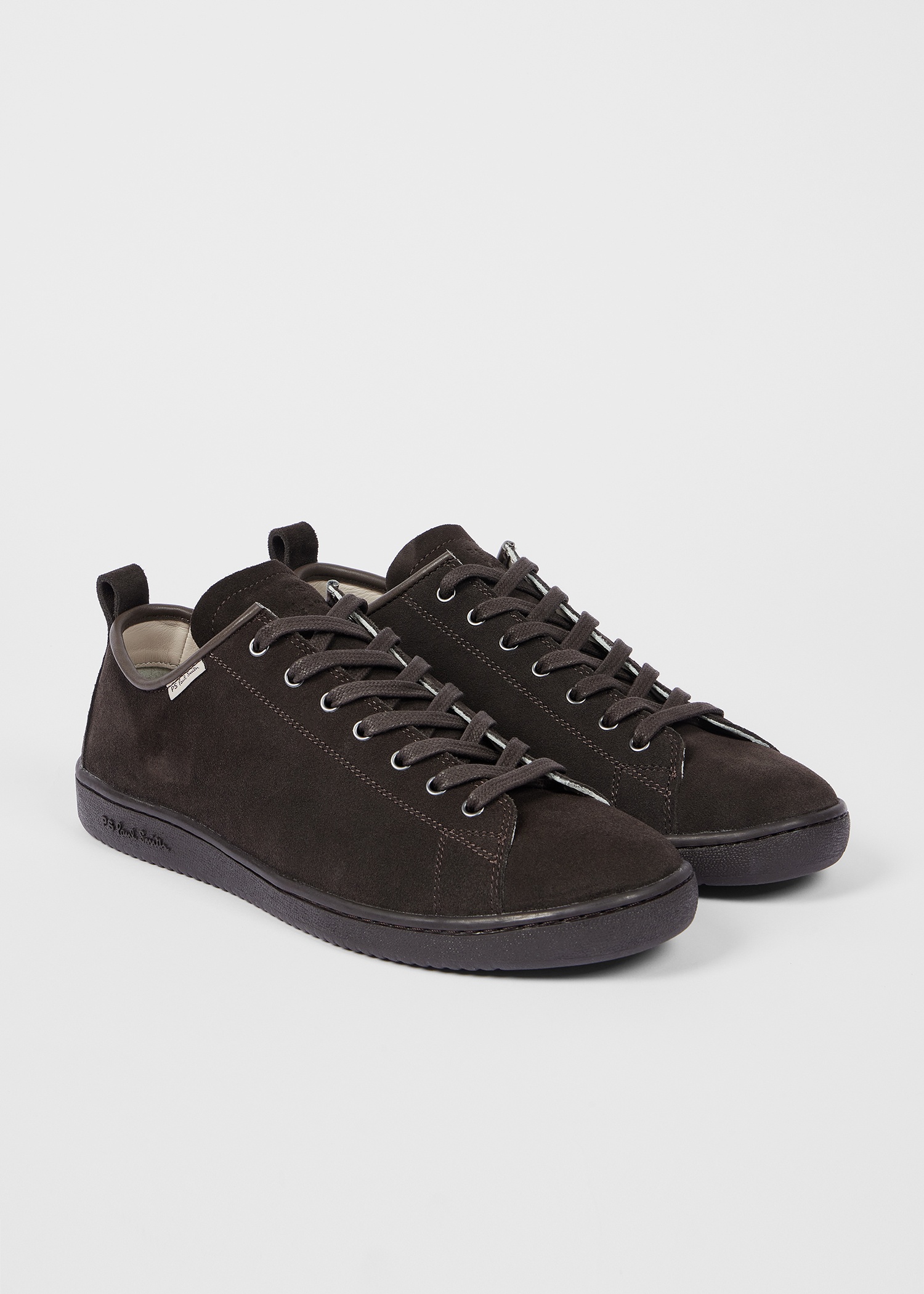 Dark Brown Suede 'Miyata' Trainers - 2